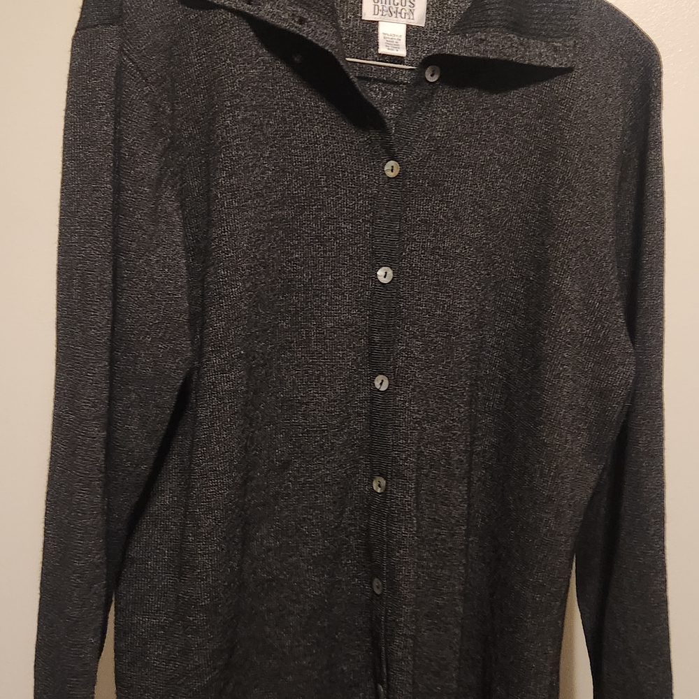 Chico's Gray Cardigan Sweater